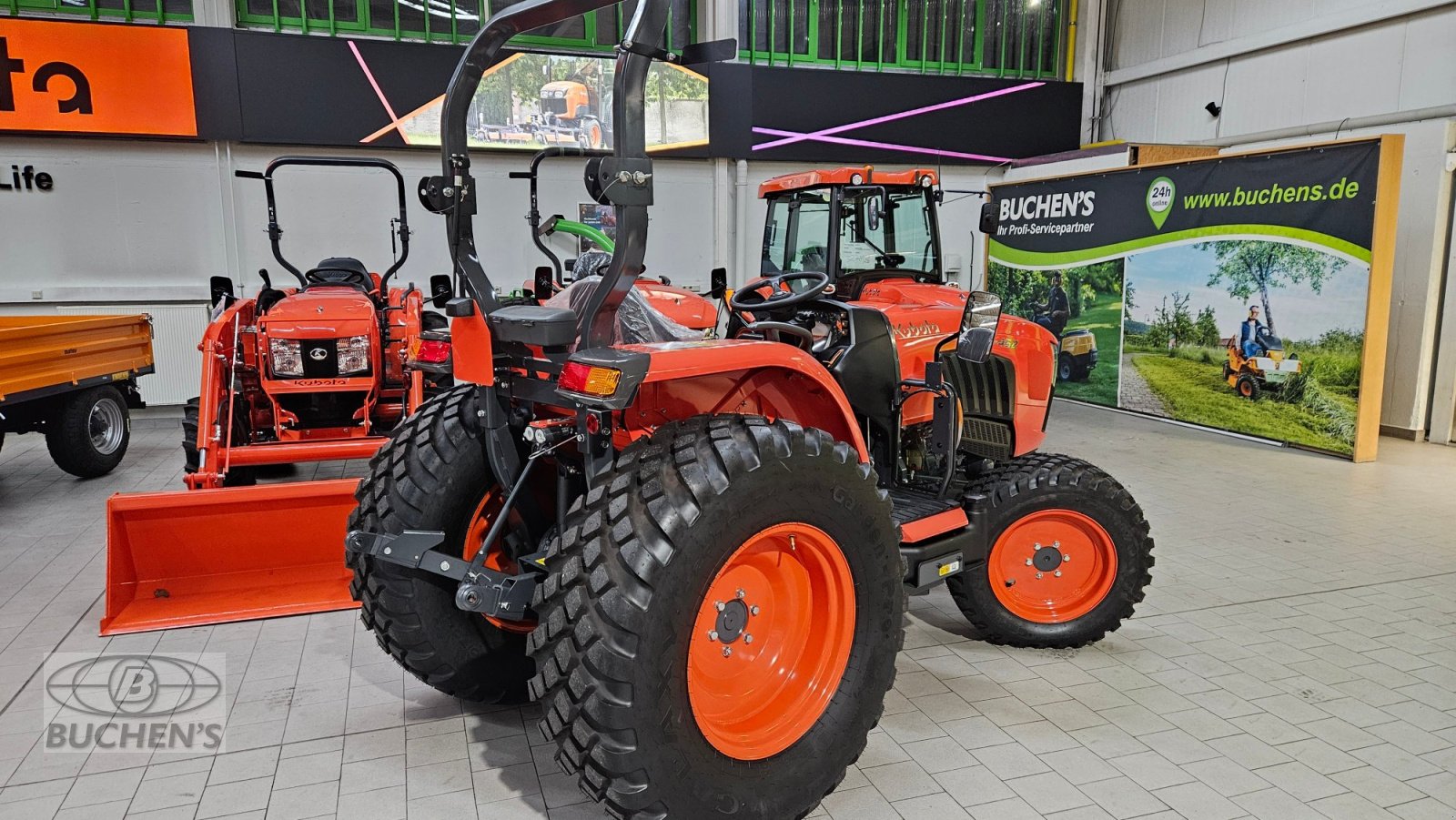 Kommunaltraktor del tipo Kubota L1-452 D, Neumaschine en Olpe (Imagen 9)