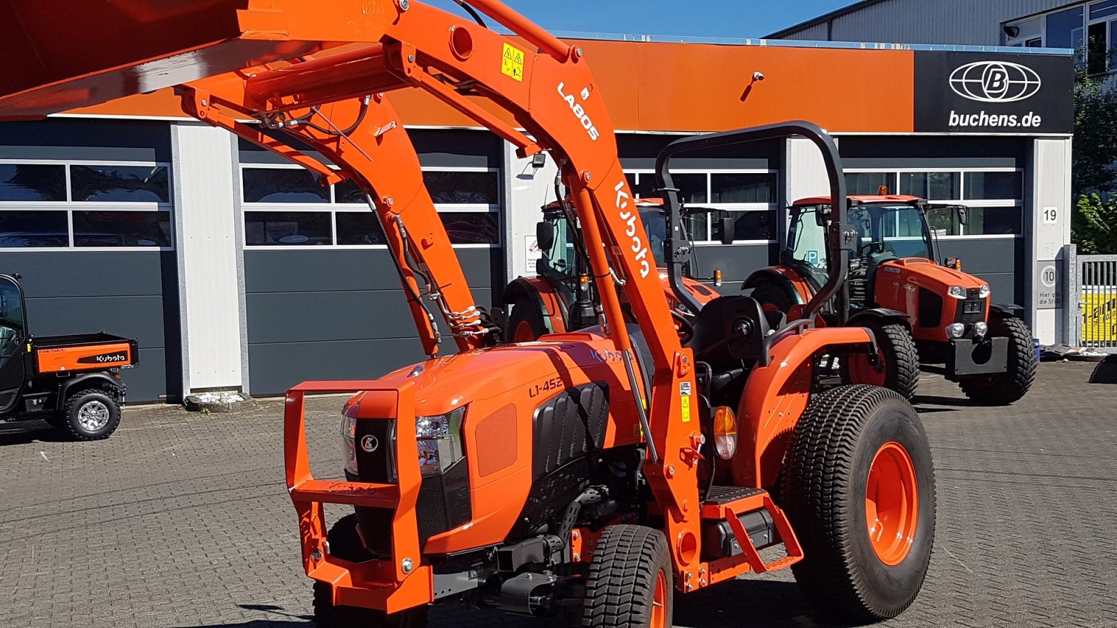 Kommunaltraktor a típus Kubota L1-452 incl Frontlader, Neumaschine ekkor: Olpe (Kép 1)