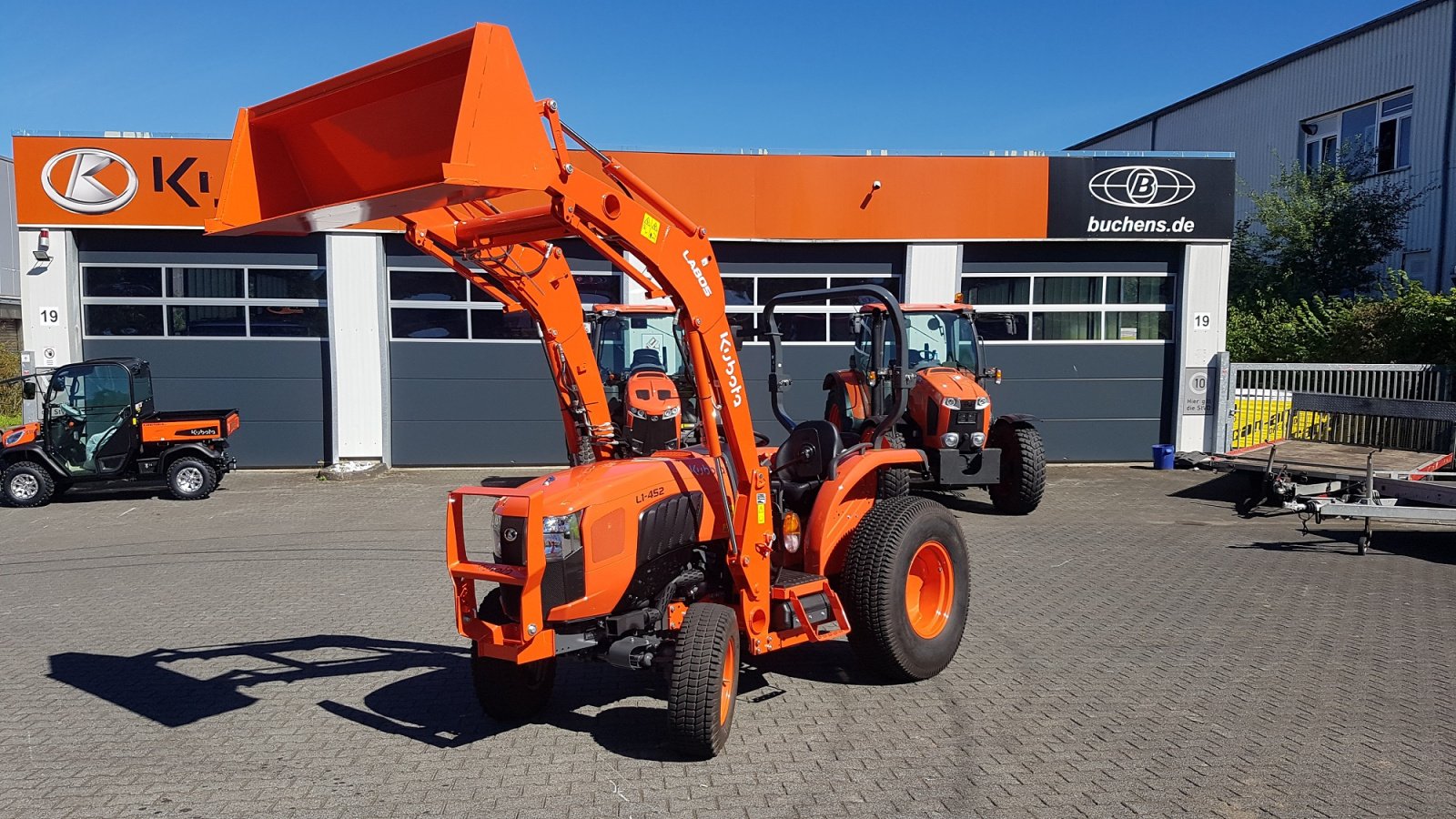 Kommunaltraktor a típus Kubota L1-452 incl Frontlader, Neumaschine ekkor: Olpe (Kép 2)