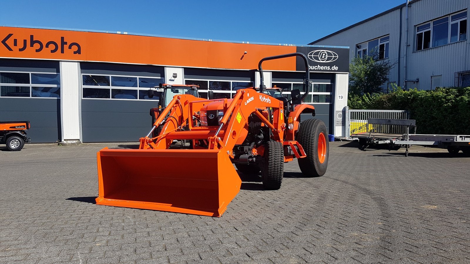 Kommunaltraktor typu Kubota L1-452 incl Frontlader, Neumaschine w Olpe (Zdjęcie 9)