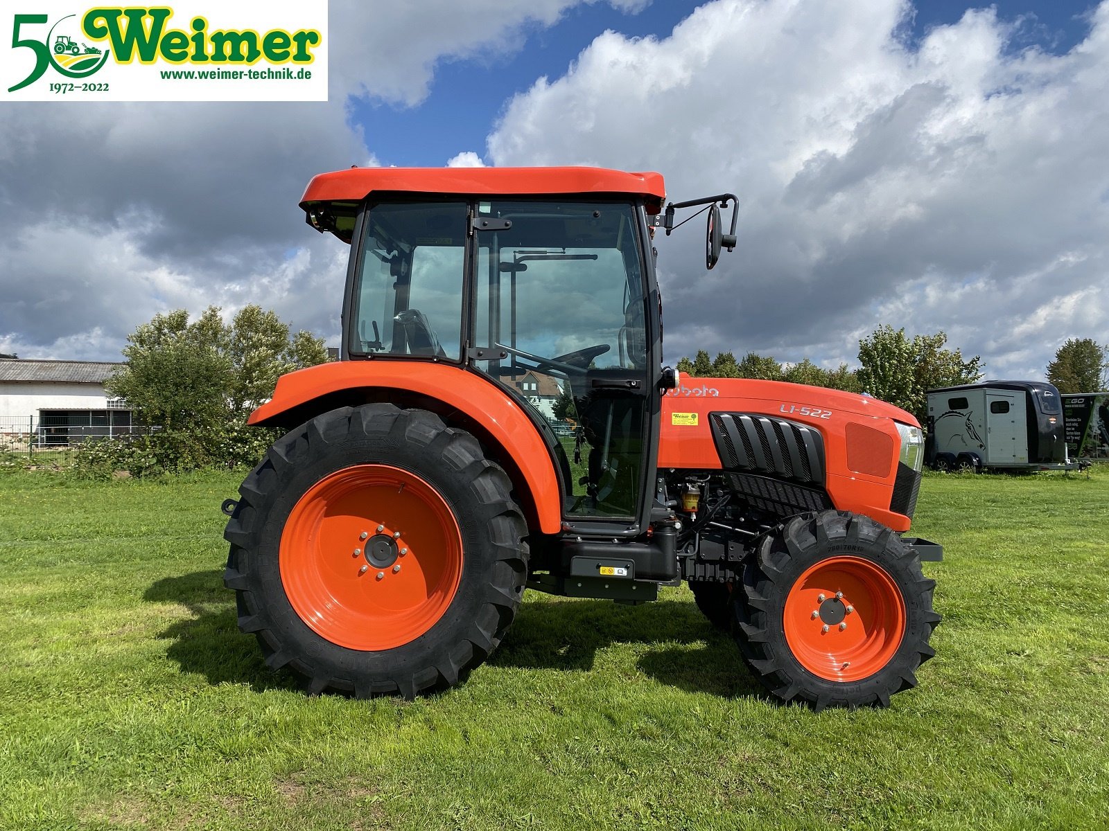 Kommunaltraktor typu Kubota L1-522 DCN, Neumaschine v Lollar, Ruttershausen (Obrázek 4)