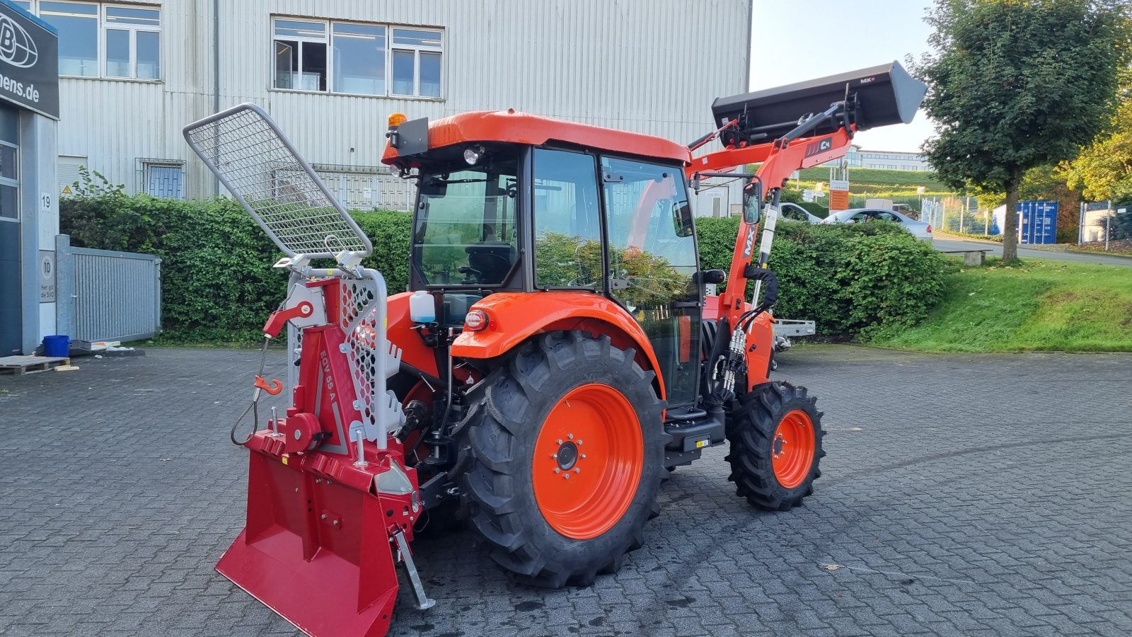 Kommunaltraktor a típus Kubota L1-522 Frontlader, Neumaschine ekkor: Olpe (Kép 9)