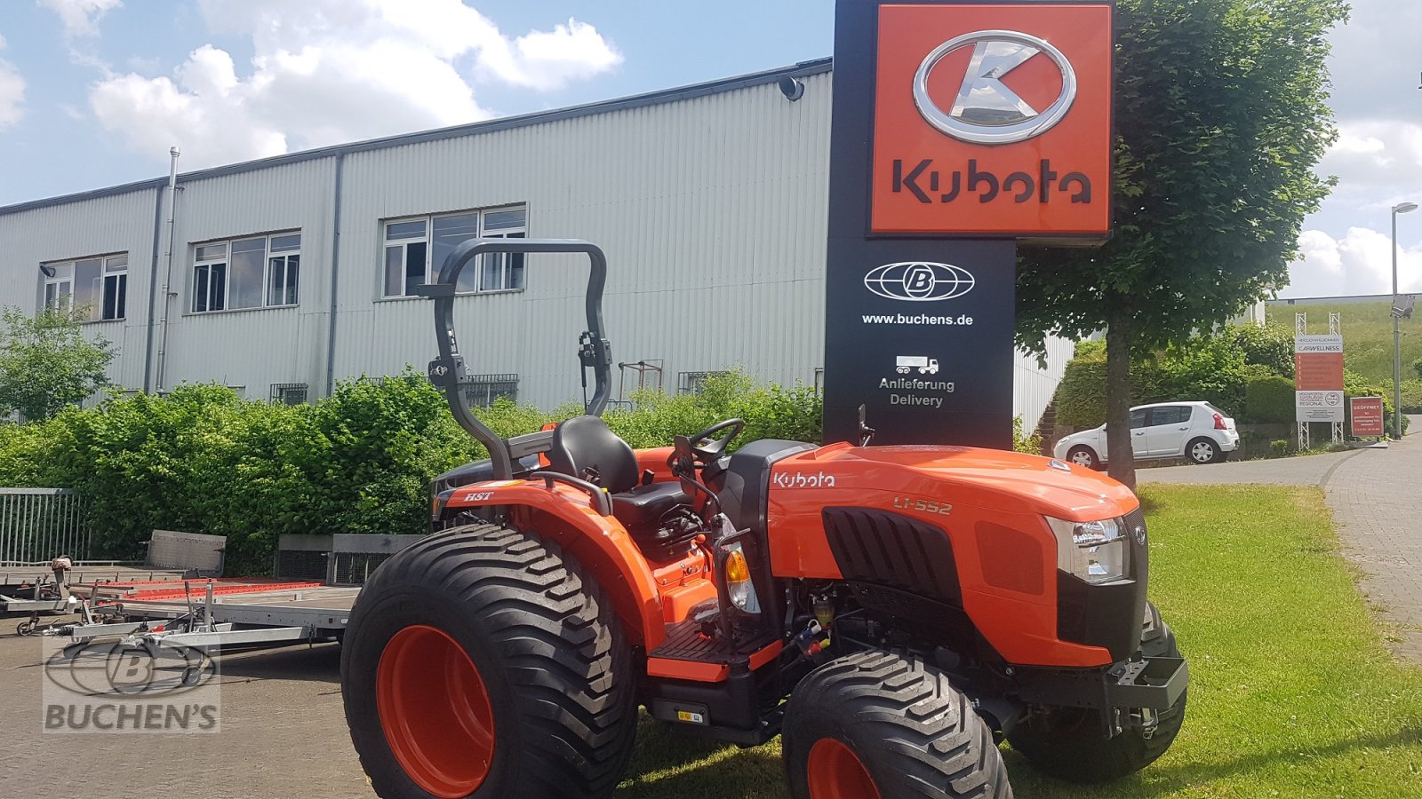 Kommunaltraktor del tipo Kubota L1-552 Hydrostat ab 0,99%, Neumaschine In Olpe (Immagine 9)
