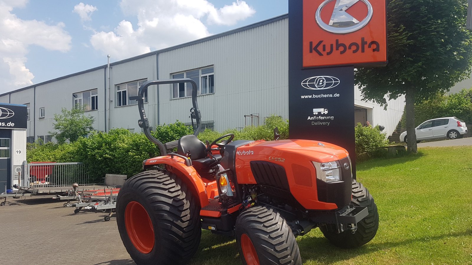 Kommunaltraktor του τύπου Kubota L1-552 Hydrostat, Neumaschine σε Olpe (Φωτογραφία 10)