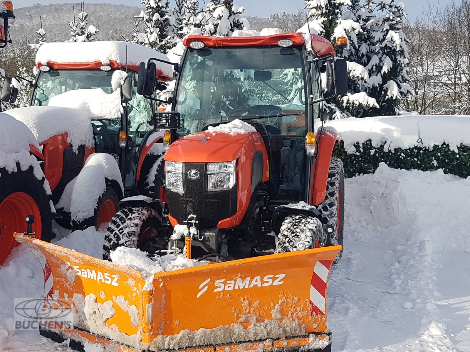 Kommunaltraktor tip Kubota L2-452H CAB Winterdienstpaket, Gebrauchtmaschine in Olpe (Poză 1)