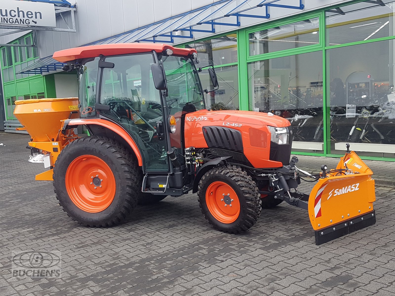 Kommunaltraktor tip Kubota L2-452H CAB Winterdienstpaket, Gebrauchtmaschine in Olpe (Poză 7)