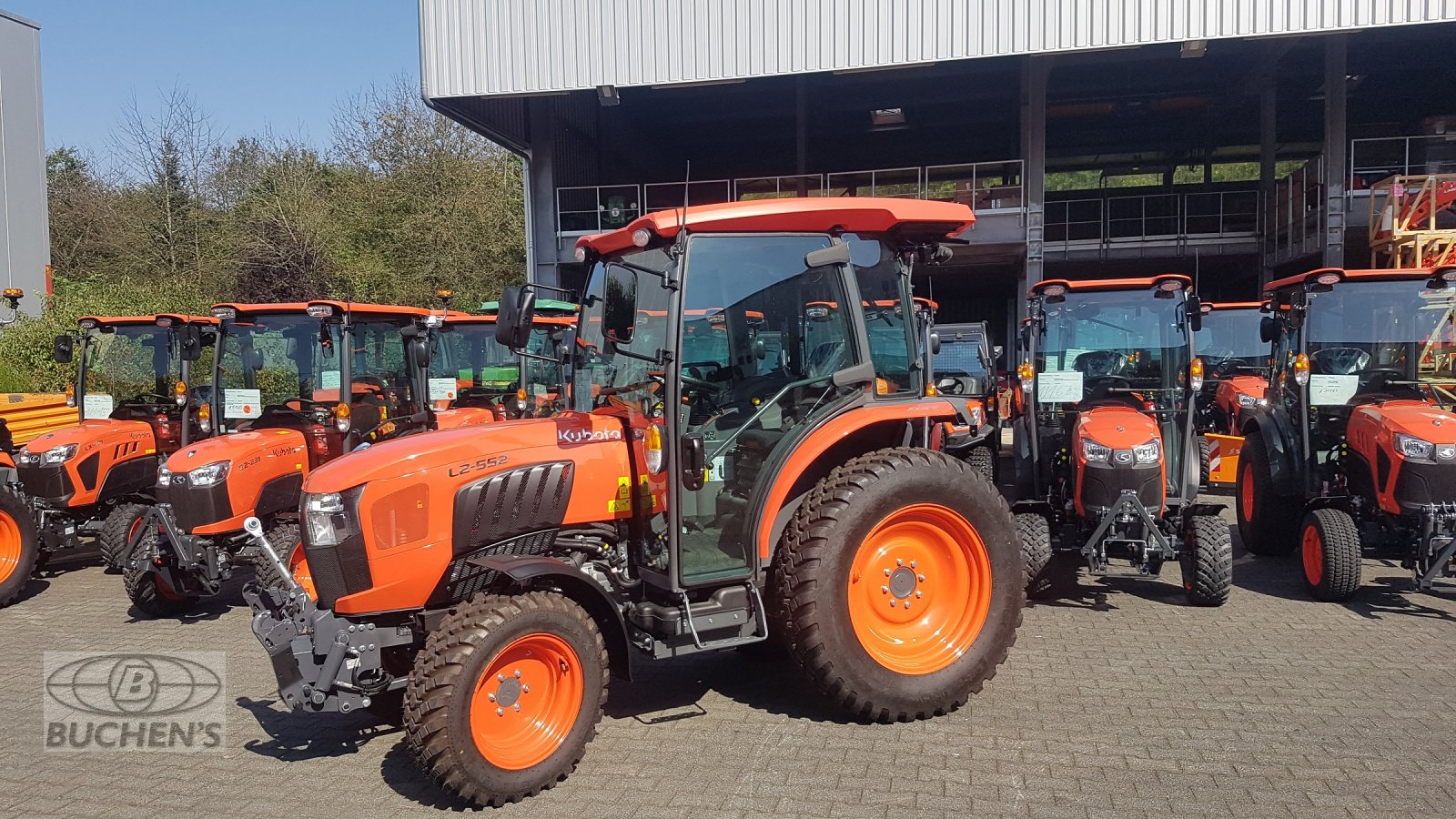 Kommunaltraktor typu Kubota L2-552 H CAB Winterdienstpaket, Neumaschine v Olpe (Obrázek 9)