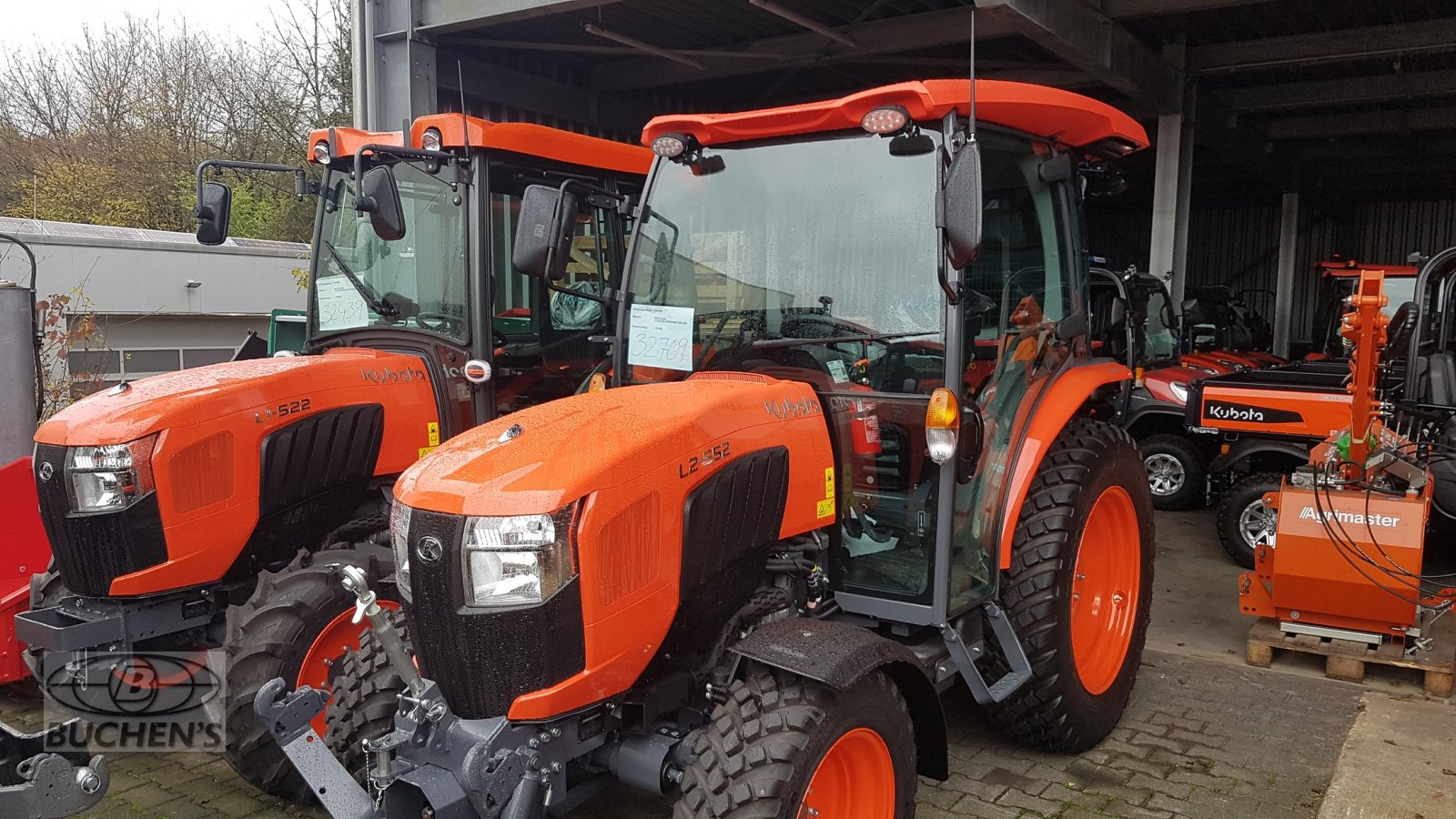 Kommunaltraktor typu Kubota L2-552 H CAB Winterdienstpaket, Neumaschine v Olpe (Obrázek 10)