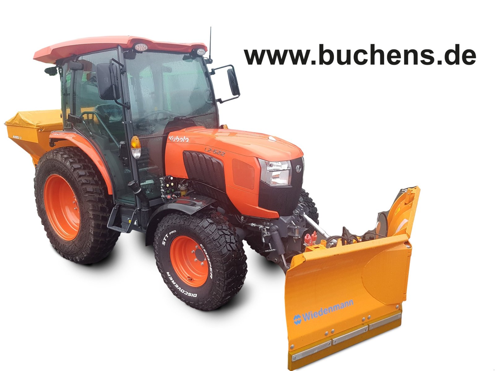 Kommunaltraktor типа Kubota L2-552 H CAB  Winterdienstpaket, Neumaschine в Olpe (Фотография 1)