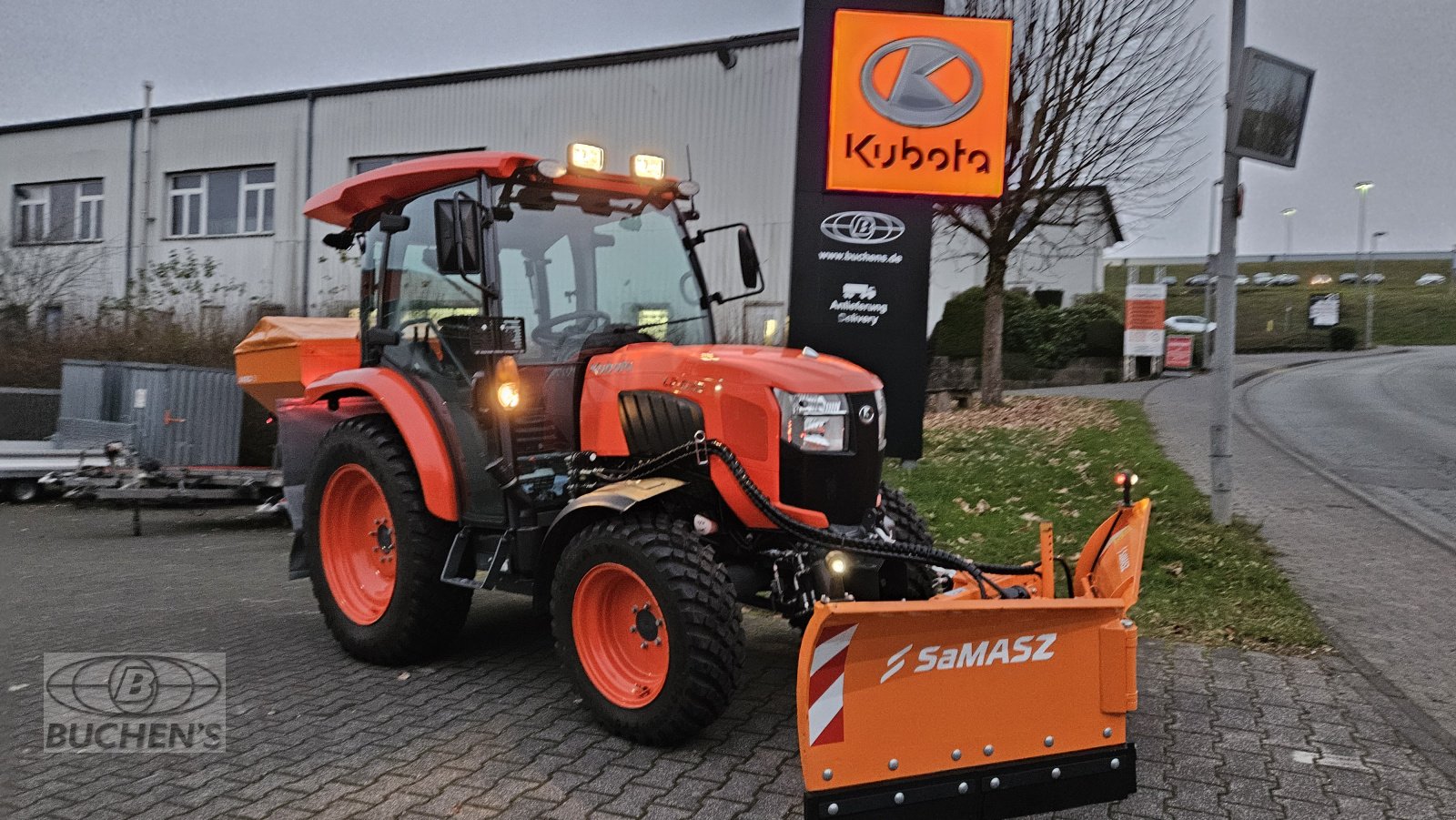 Kommunaltraktor des Typs Kubota L2-622 Winterdienst, Neumaschine in Olpe (Bild 9)