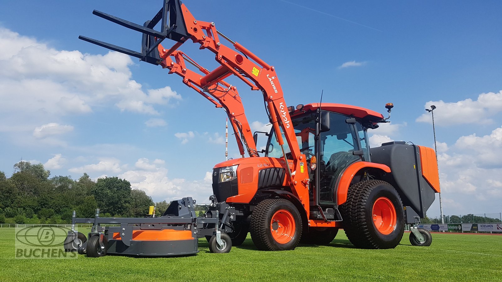 Kommunaltraktor tip Kubota L2-622H CAB, Neumaschine in Olpe (Poză 1)