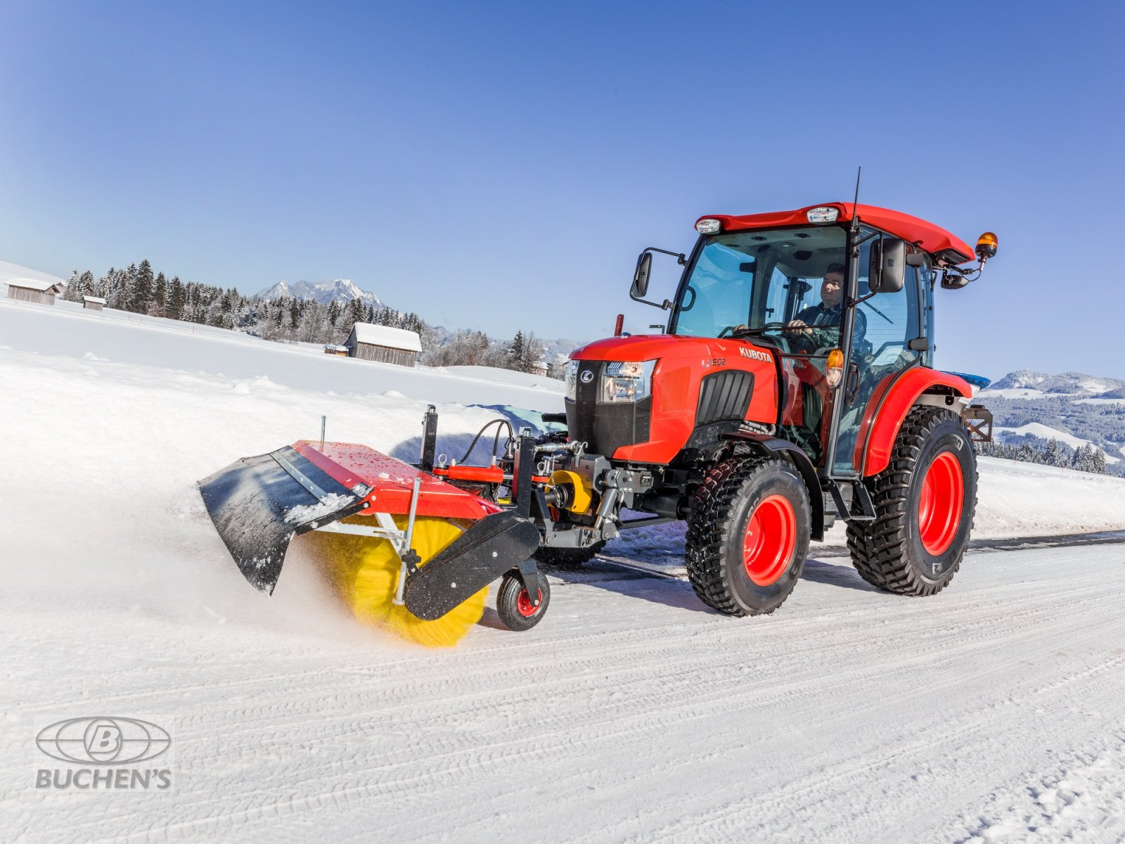 Kommunaltraktor des Typs Kubota L2-662  Winterdienstpaket, Neumaschine in Olpe (Bild 7)