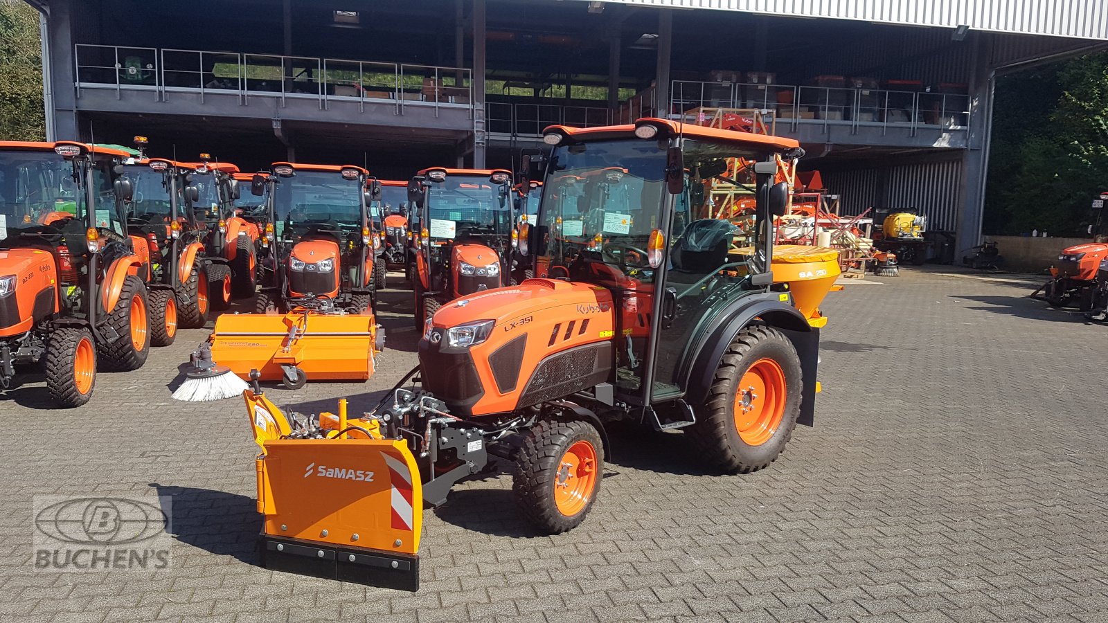 Kommunaltraktor typu Kubota LX351 CAB Winterdienstpaket, Neumaschine v Olpe (Obrázek 1)