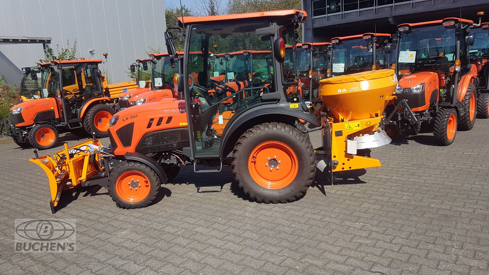 Kommunaltraktor typu Kubota LX351 CAB Winterdienstpaket, Neumaschine v Olpe (Obrázek 4)
