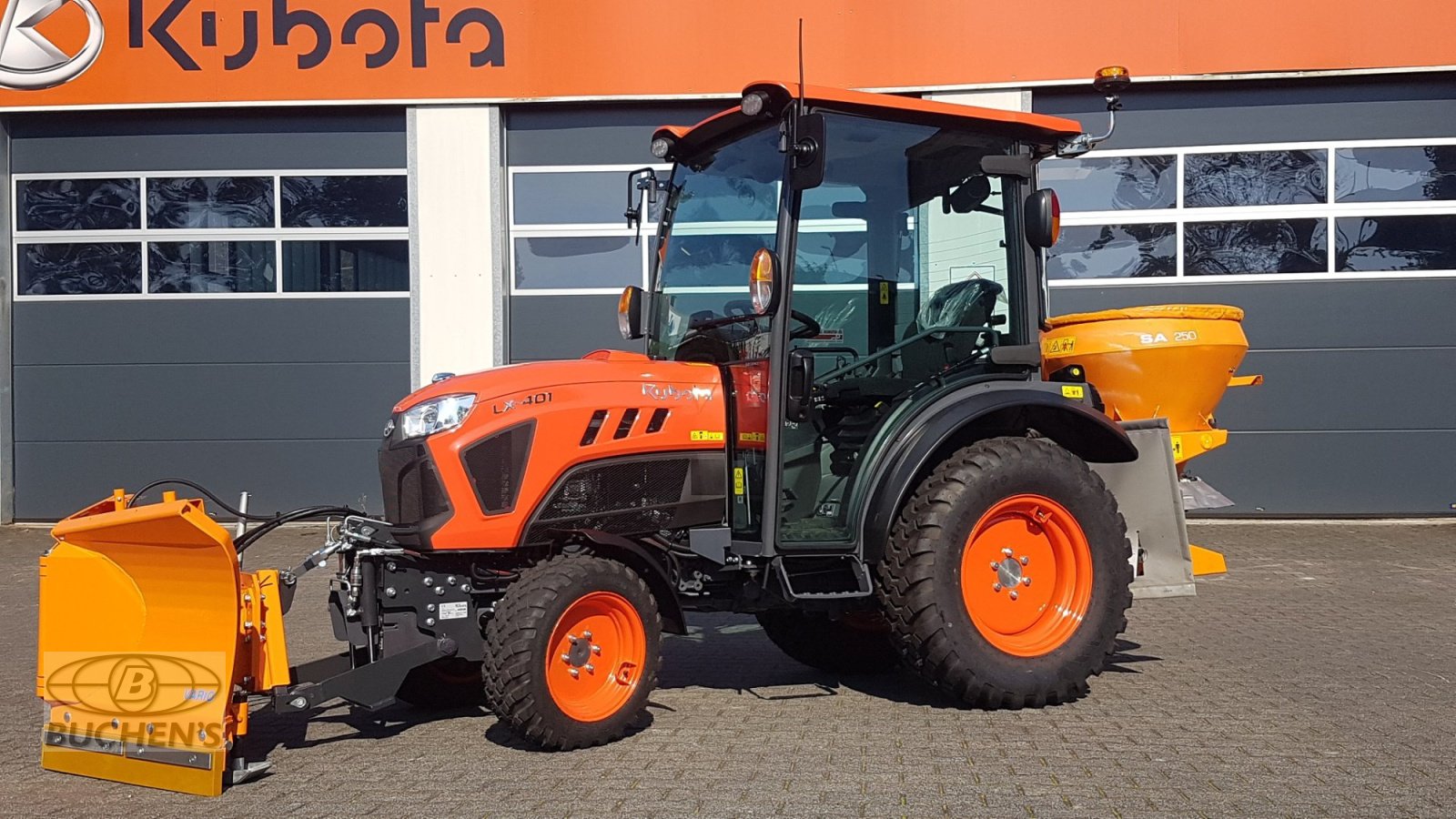 Kommunaltraktor des Typs Kubota LX351 Winterdienst, Neumaschine in Olpe (Bild 3)