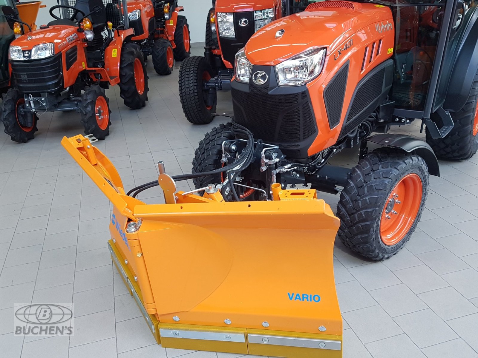 Kommunaltraktor des Typs Kubota LX351 Winterdienst, Neumaschine in Olpe (Bild 9)