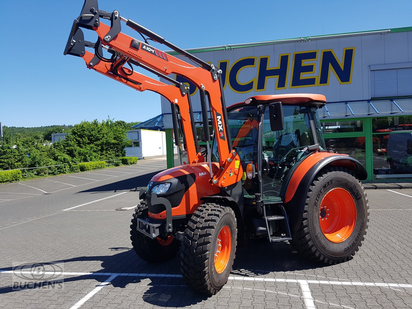 Kommunaltraktor del tipo Kubota M4-073 CAB 36x36, Neumaschine In Olpe (Immagine 7)