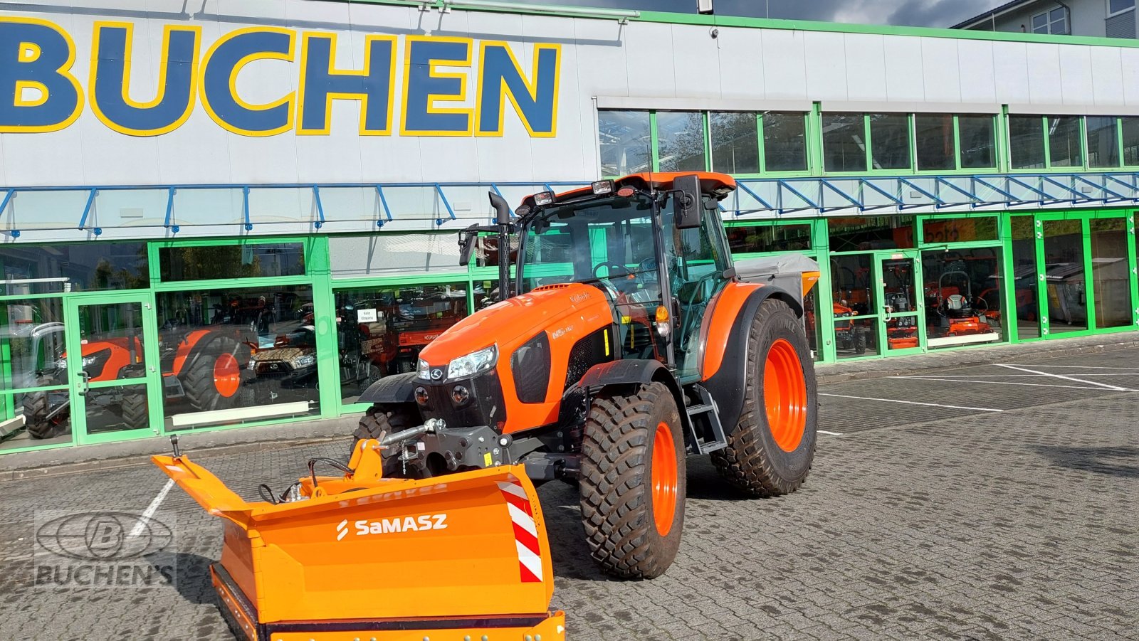 Kommunaltraktor des Typs Kubota M5-112 CAB Winterdienstpaket, Neumaschine in Olpe (Bild 5)