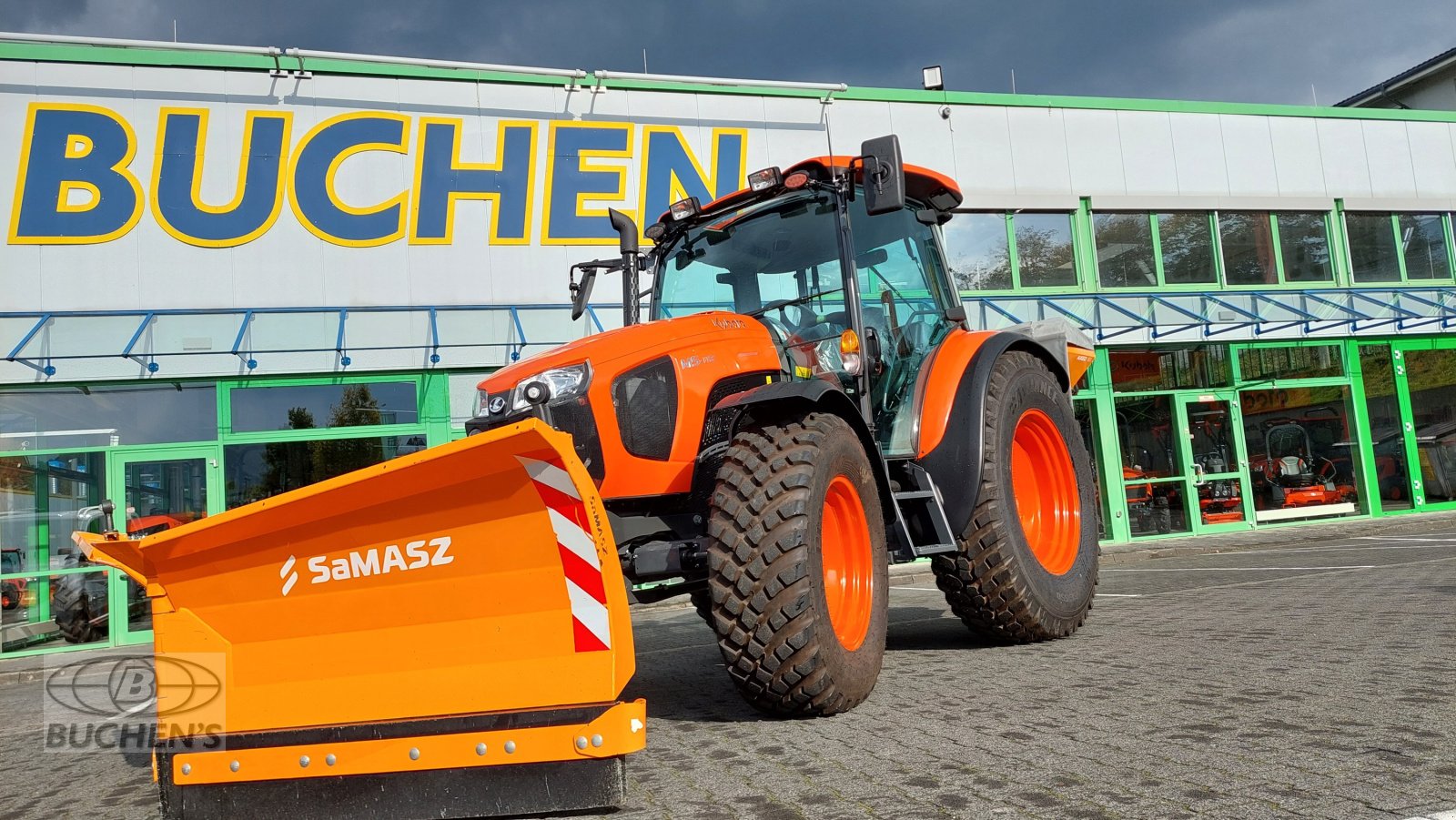 Kommunaltraktor des Typs Kubota M5-112 CAB Winterdienstpaket, Neumaschine in Olpe (Bild 9)