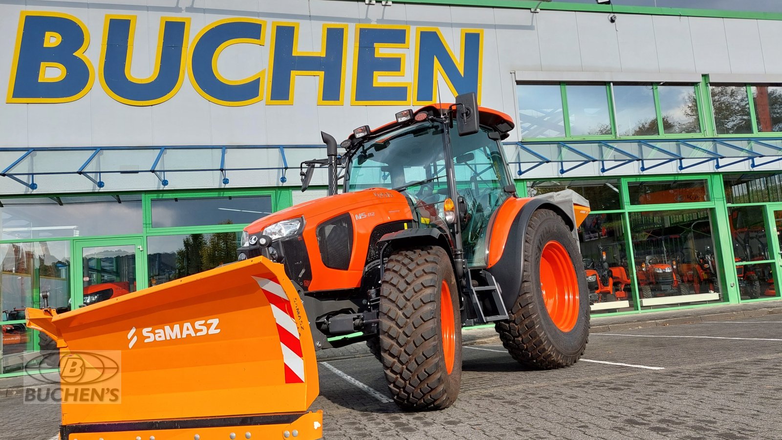 Kommunaltraktor des Typs Kubota M5-112 CAB Winterdienstpaket, Neumaschine in Olpe (Bild 10)