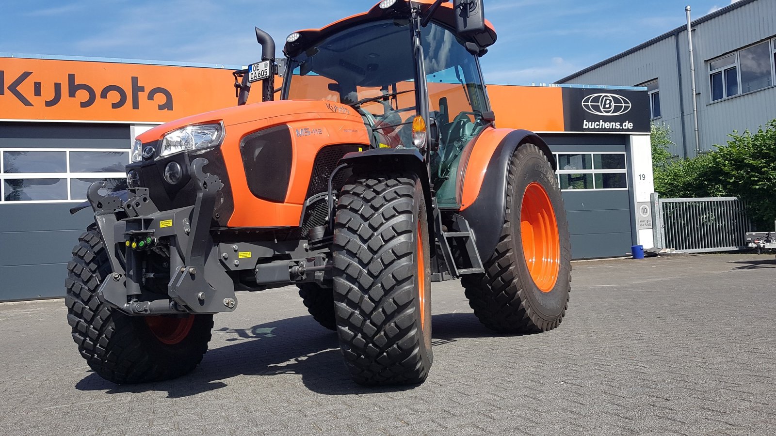 Kommunaltraktor typu Kubota M5-112 CAB, Neumaschine w Olpe (Zdjęcie 5)