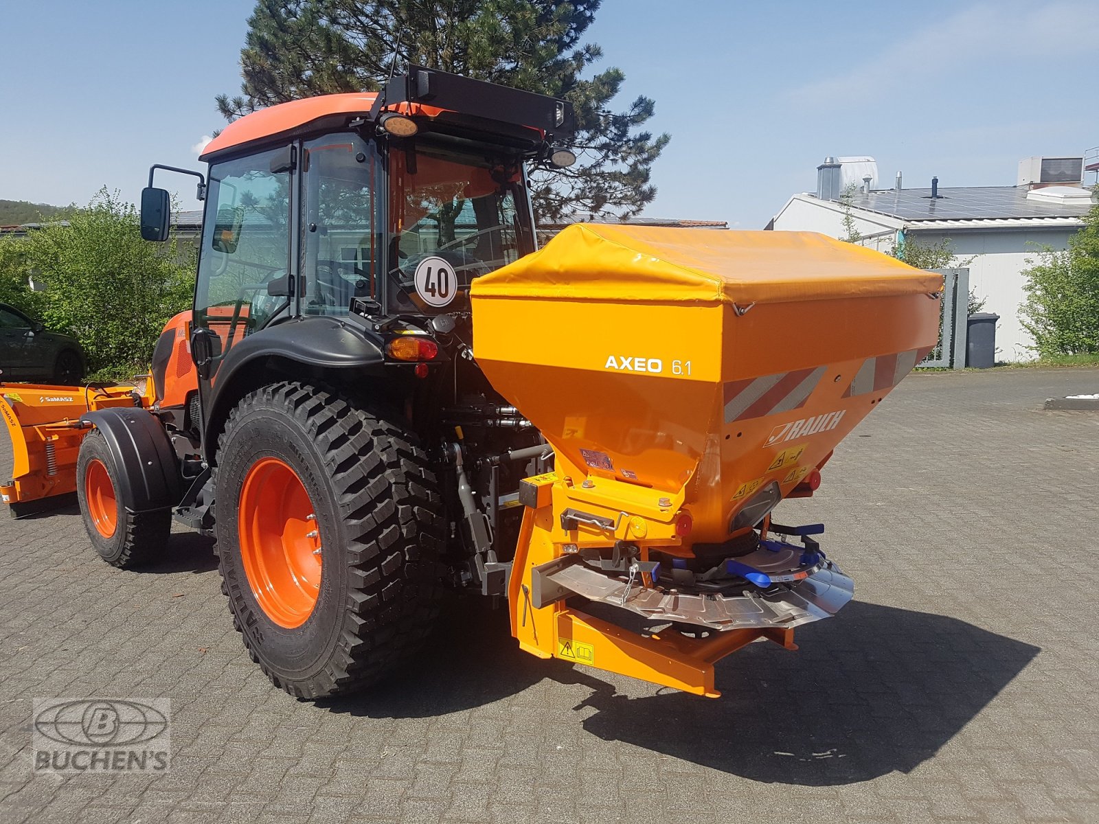 Kommunaltraktor des Typs Kubota M5072 Narrow Winterdienstpaket, Neumaschine in Olpe (Bild 8)