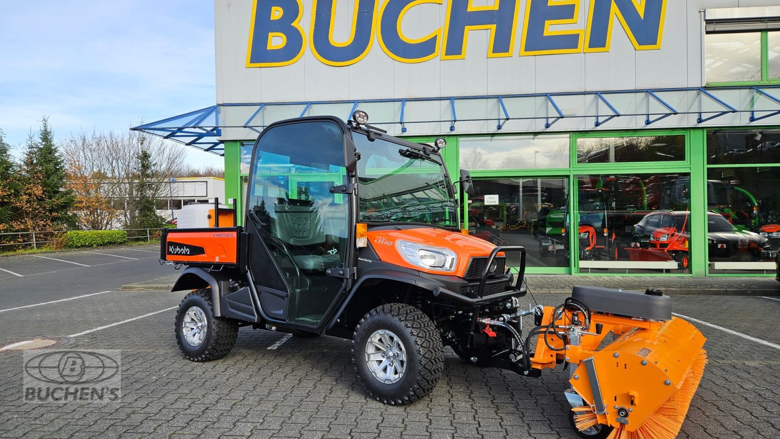 Kommunaltraktor typu Kubota RTVX 1110 Winterdienst, Neumaschine v Olpe (Obrázek 2)