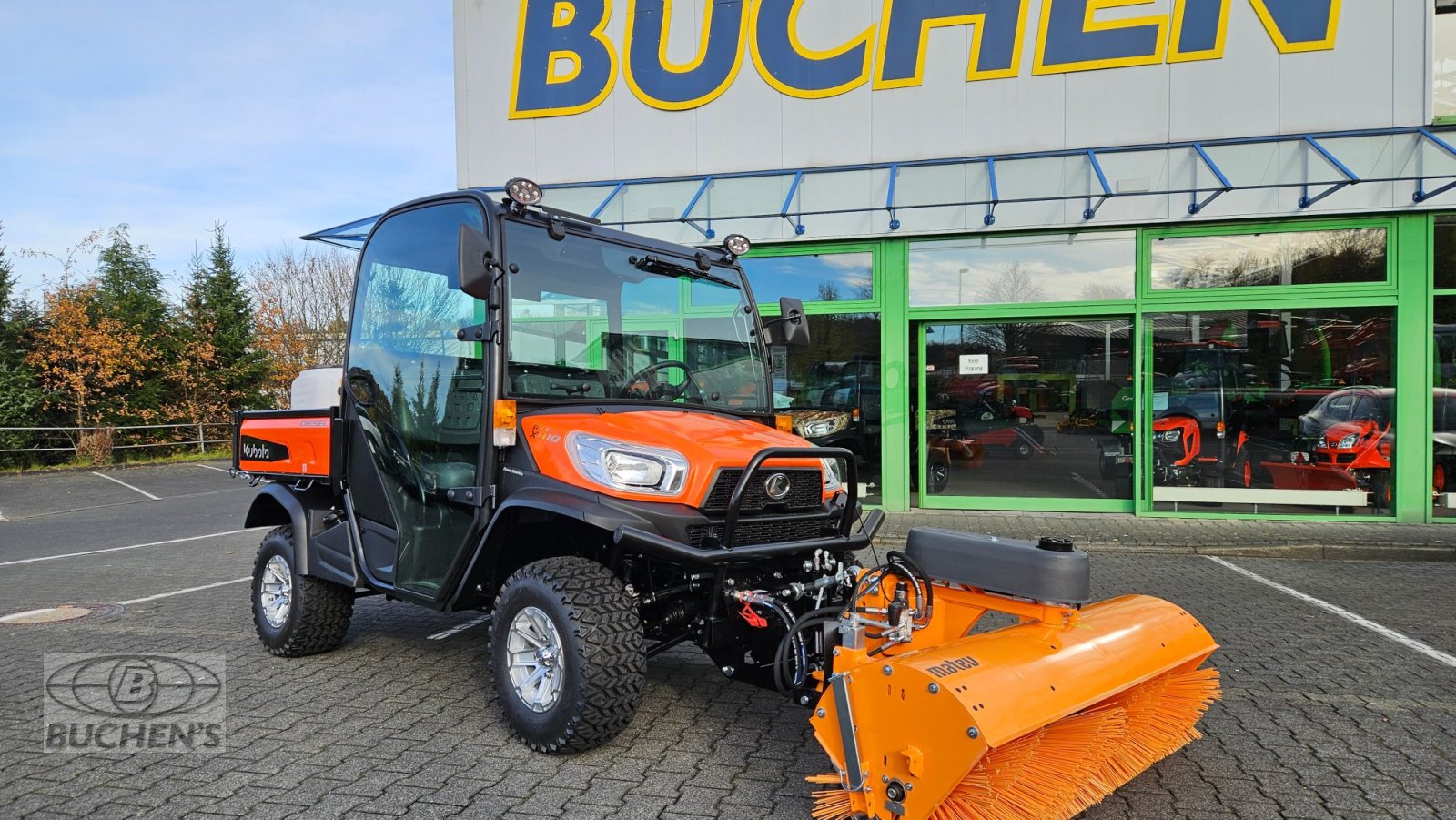 Kommunaltraktor typu Kubota RTVX 1110 Winterdienst, Neumaschine v Olpe (Obrázek 4)