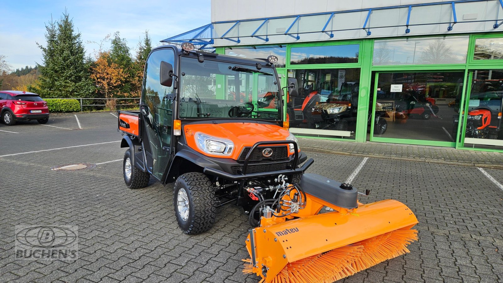 Kommunaltraktor typu Kubota RTVX 1110 Winterdienst, Neumaschine v Olpe (Obrázek 7)