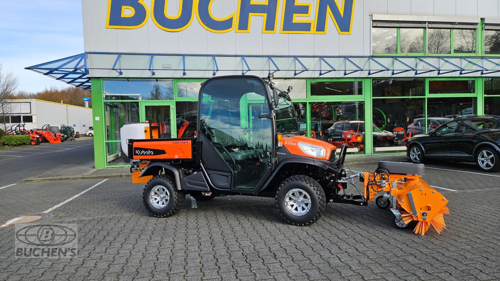 Kommunaltraktor typu Kubota RTVX 1110 Winterdienst, Neumaschine v Olpe (Obrázek 8)