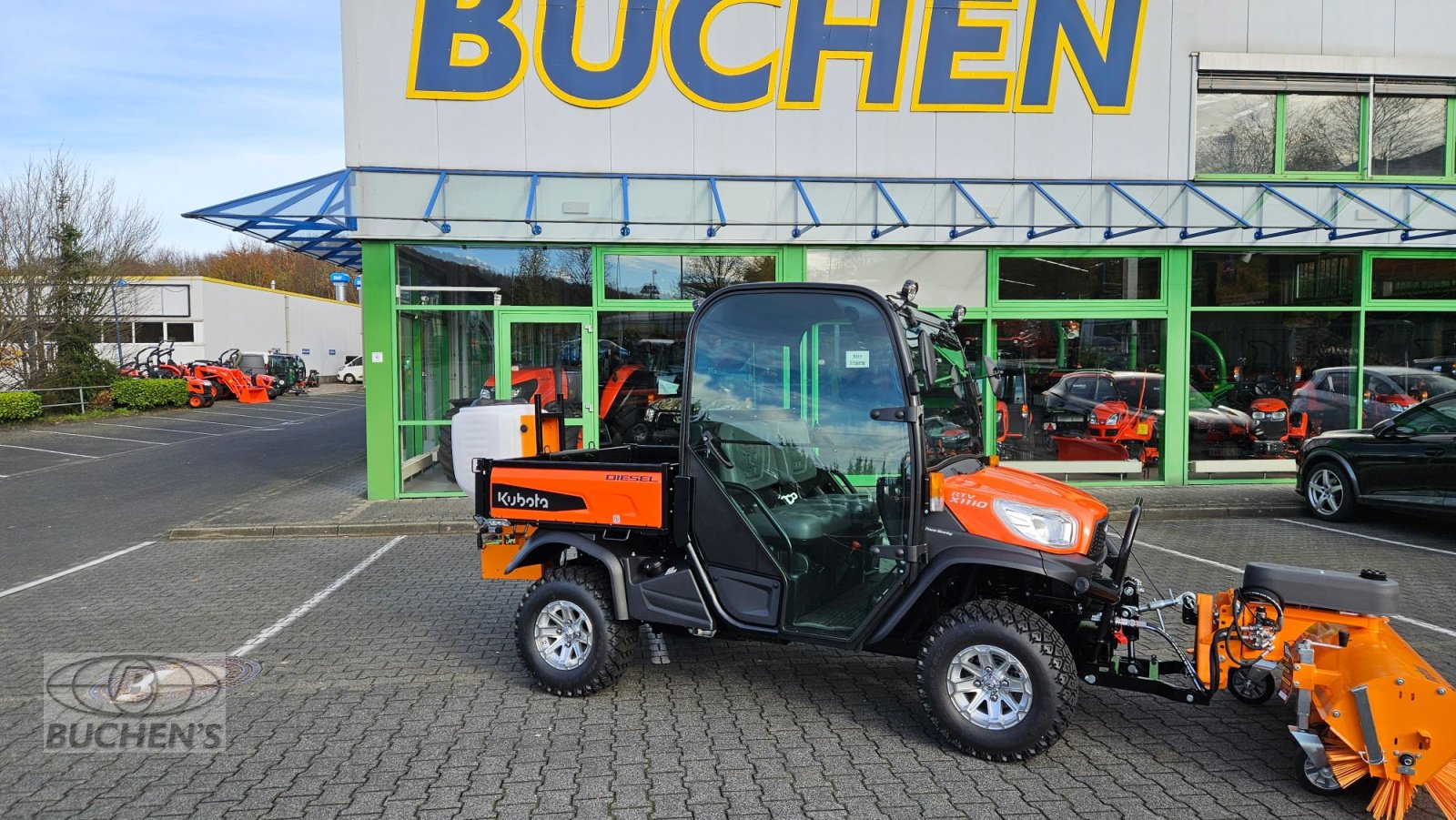 Kommunaltraktor typu Kubota RTVX 1110 Winterdienst, Neumaschine v Olpe (Obrázek 9)