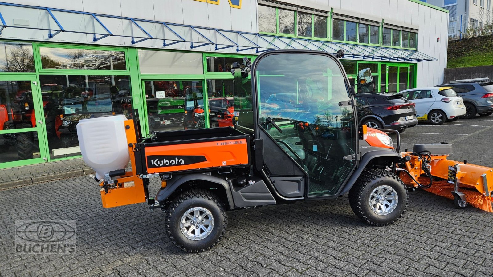 Kommunaltraktor typu Kubota RTVX 1110 Winterdienst, Neumaschine v Olpe (Obrázek 11)
