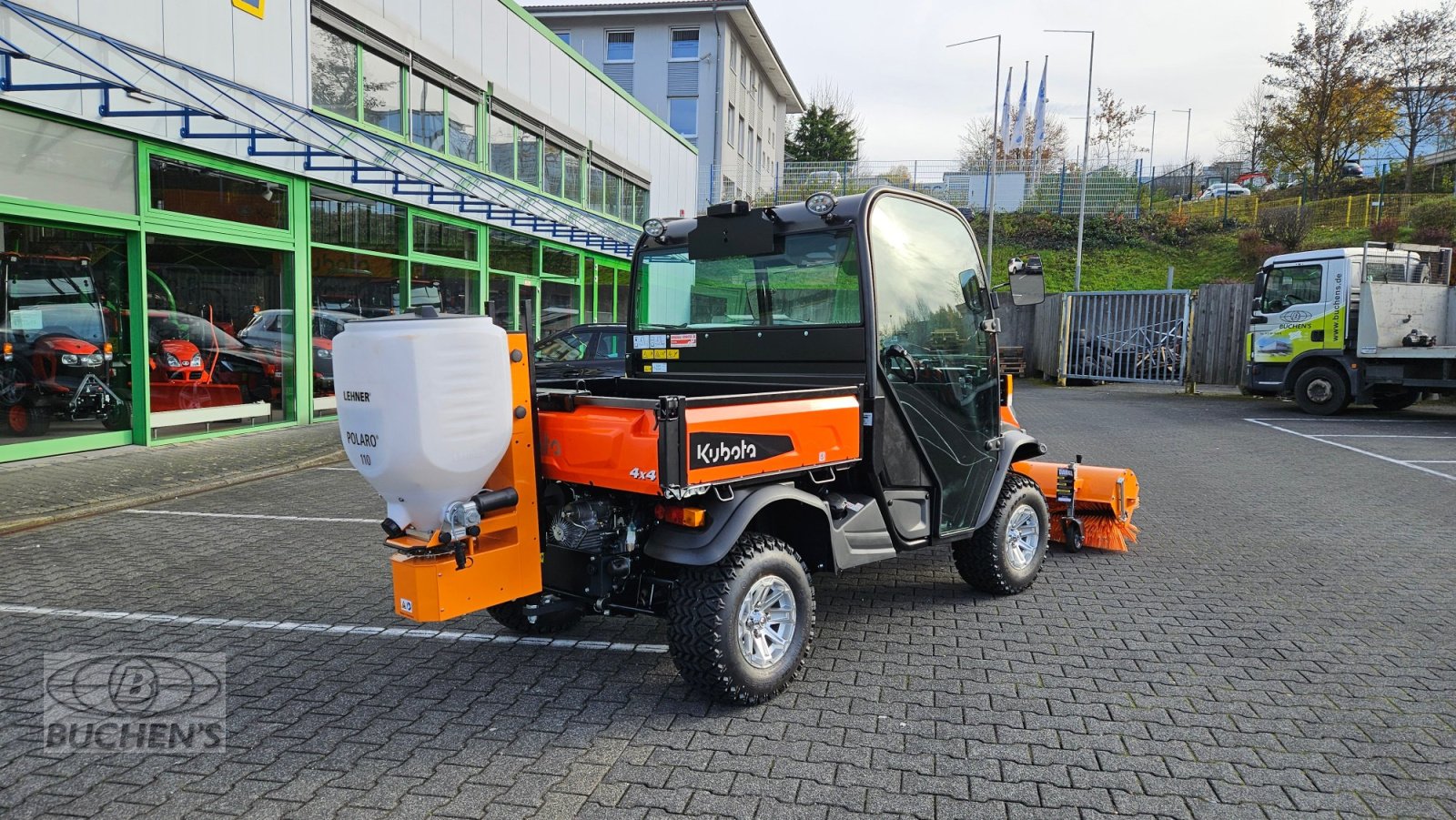 Kommunaltraktor typu Kubota RTVX 1110 Winterdienst, Neumaschine v Olpe (Obrázek 12)
