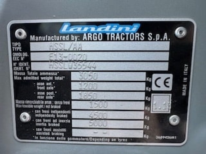 Kommunaltraktor typu Landini Mistral 50, Gebrauchtmaschine v Dachwig (Obrázek 12)