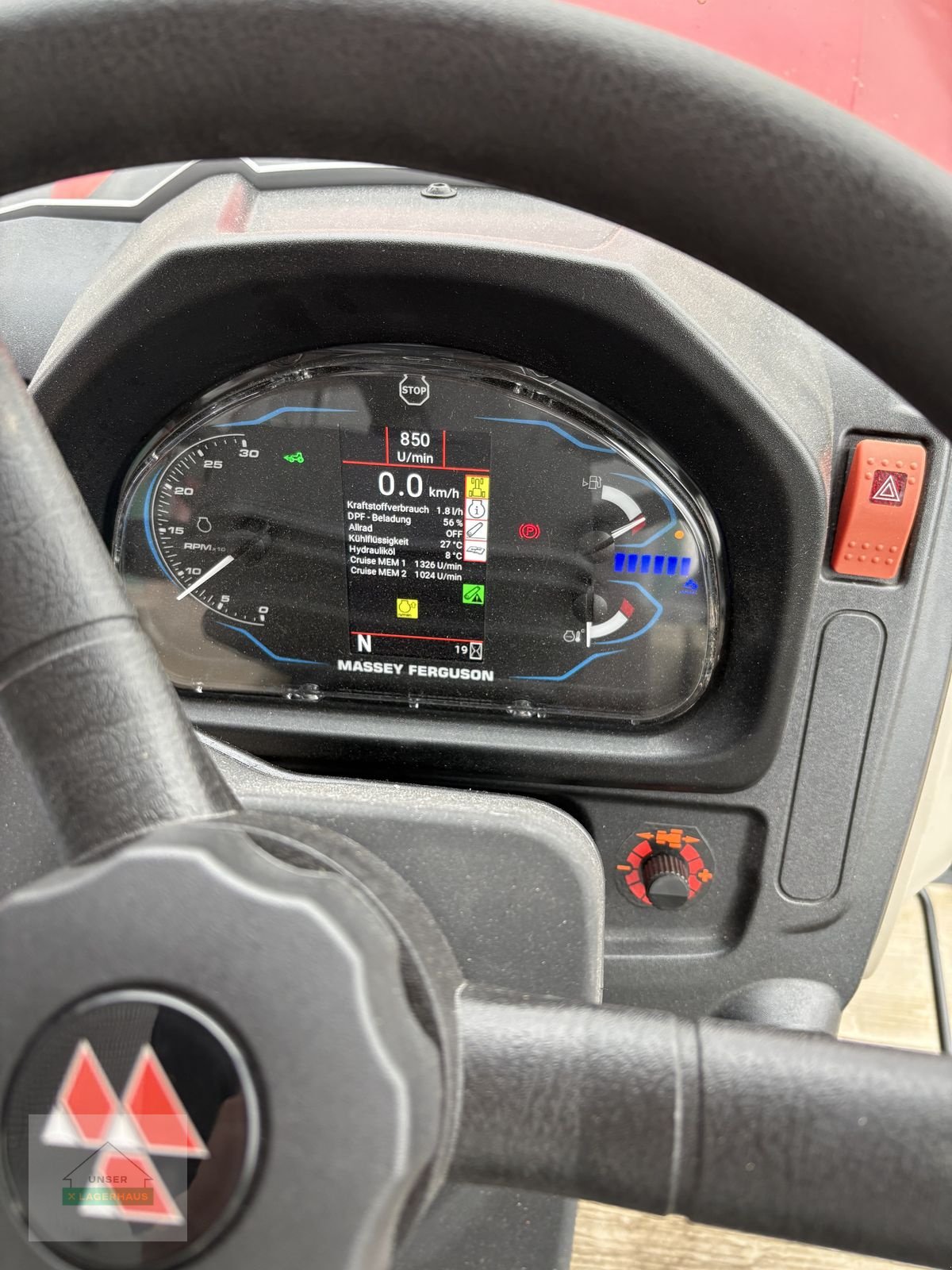 Kommunaltraktor typu Massey Ferguson MF 3FR.95 Kabine, Neumaschine v Mattersburg (Obrázek 6)