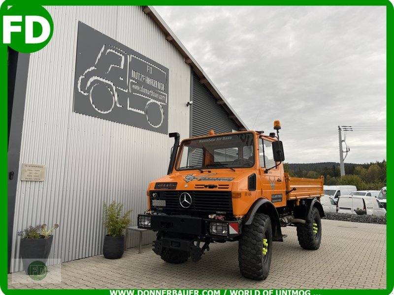 Kommunaltraktor typu Mercedes-Benz Unimog U1250, Ideal für Kranaufbau, Gebrauchtmaschine w Hinterschmiding (Zdjęcie 1)