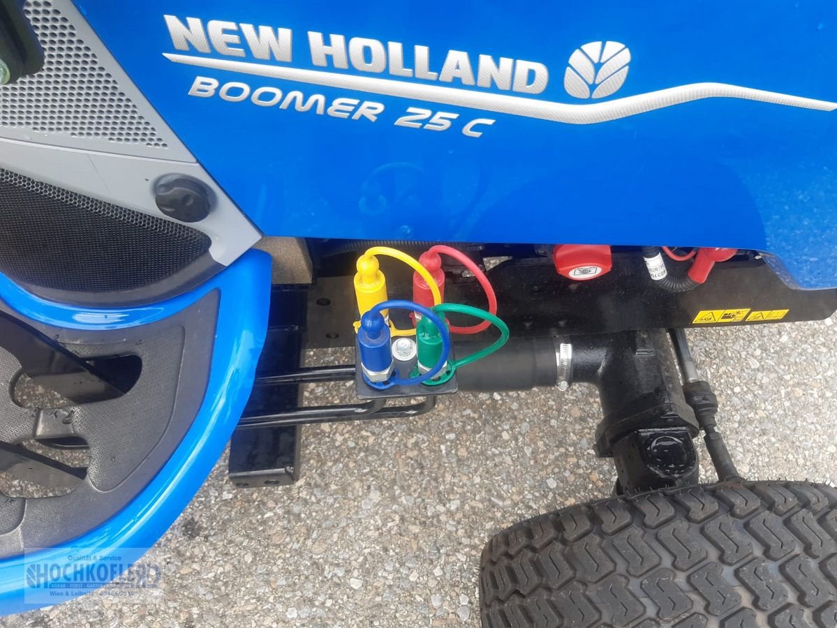 Kommunaltraktor van het type New Holland Boomer 25 C, Neumaschine in Wies (Foto 11)