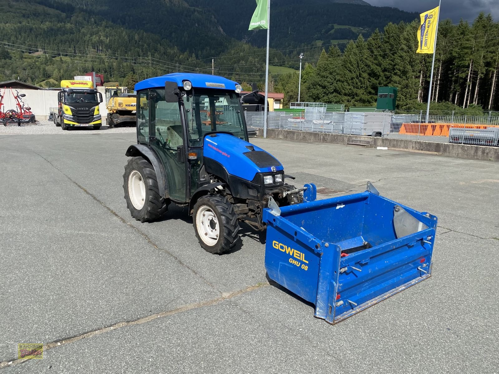 Kommunaltraktor typu New Holland TCE 40, Gebrauchtmaschine v Kötschach (Obrázek 4)