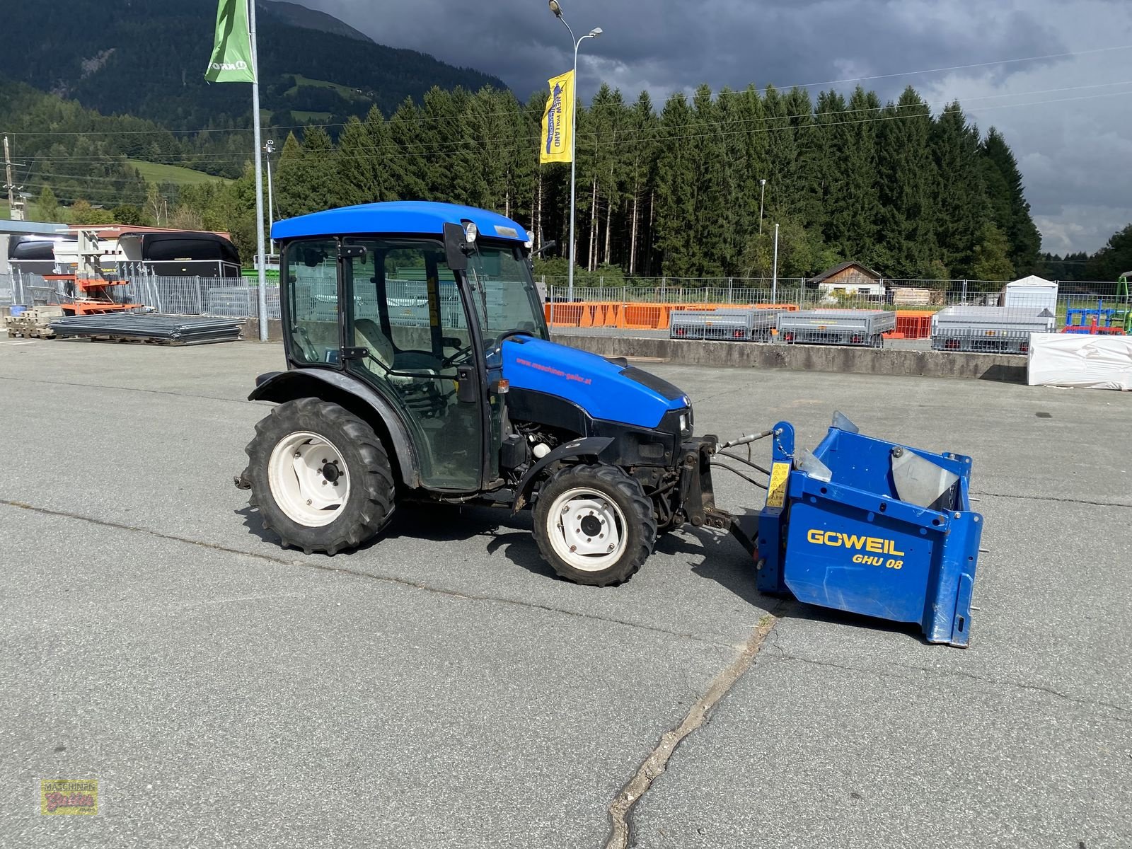 Kommunaltraktor typu New Holland TCE 40, Gebrauchtmaschine v Kötschach (Obrázek 5)