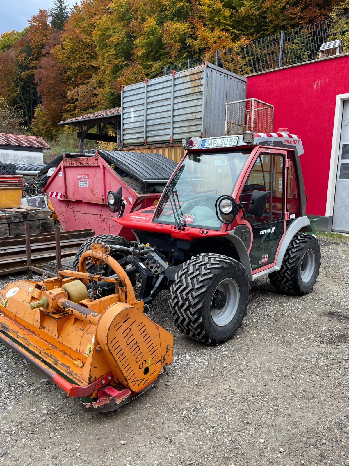 Kommunaltraktor typu Reform Metrac H7 X, Gebrauchtmaschine v Großweil (Obrázek 1)