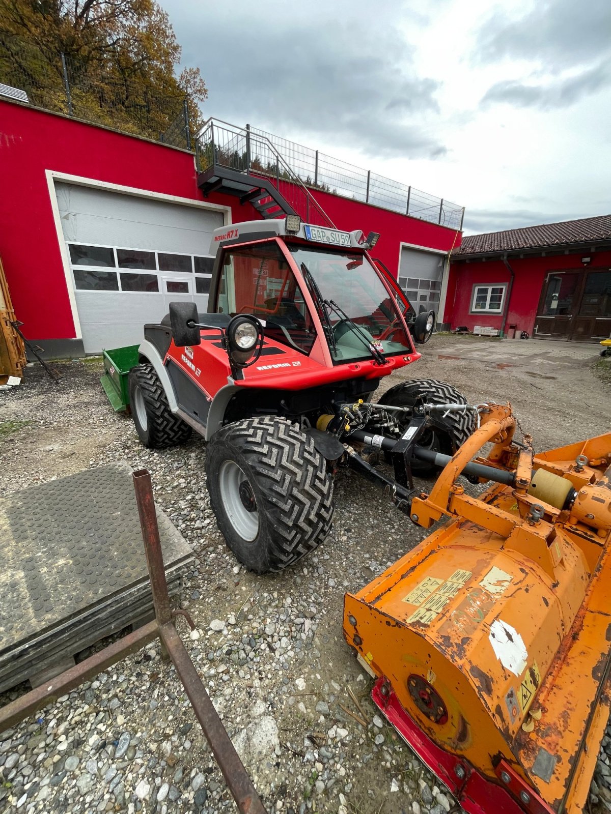 Kommunaltraktor typu Reform Metrac H7 X, Gebrauchtmaschine v Großweil (Obrázek 8)