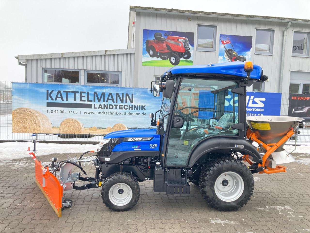 Kommunaltraktor Türe ait Solis 26 HST Neu, Gebrauchtmaschine içinde Stuhr (resim 2)