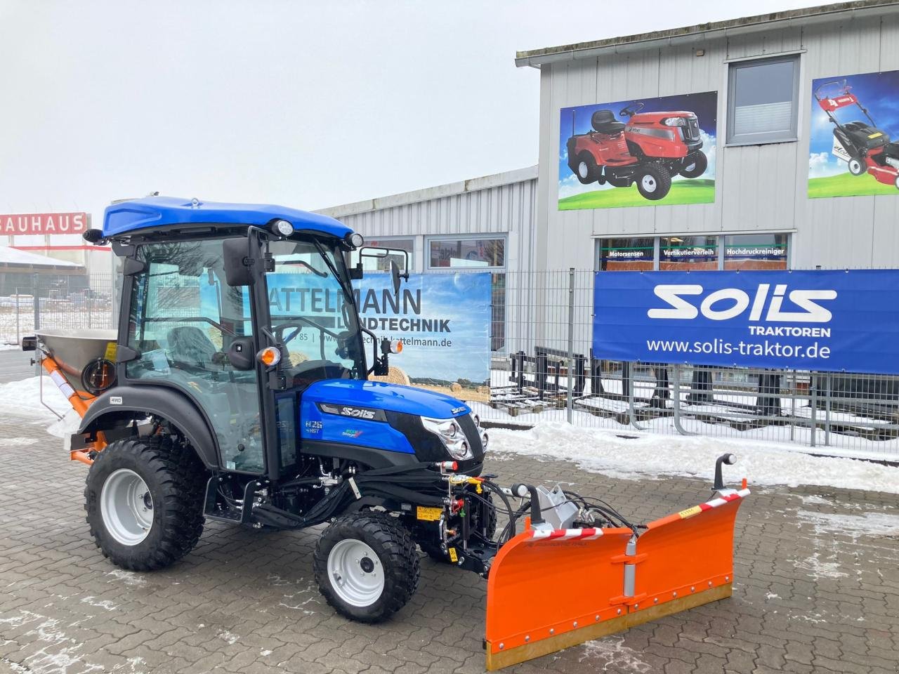 Kommunaltraktor Türe ait Solis 26 HST Neu, Gebrauchtmaschine içinde Stuhr (resim 3)