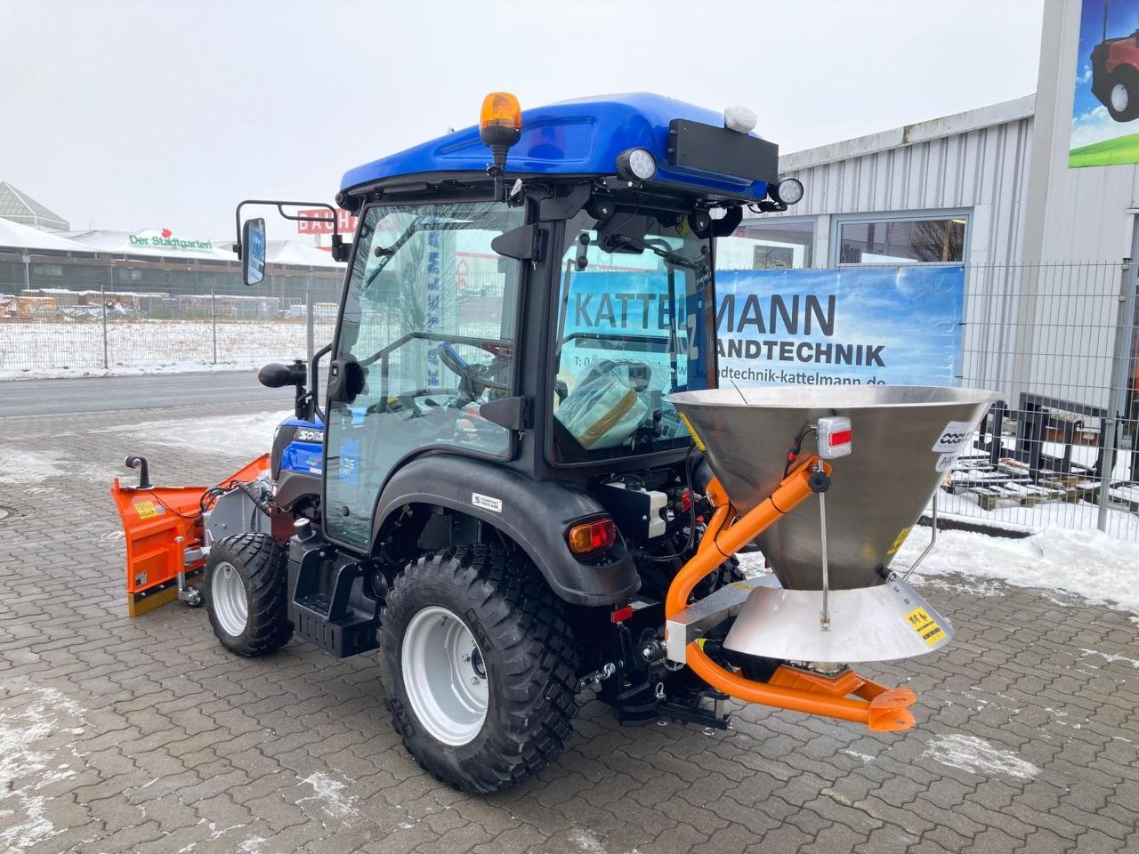 Kommunaltraktor Türe ait Solis 26 HST Neu, Gebrauchtmaschine içinde Stuhr (resim 4)