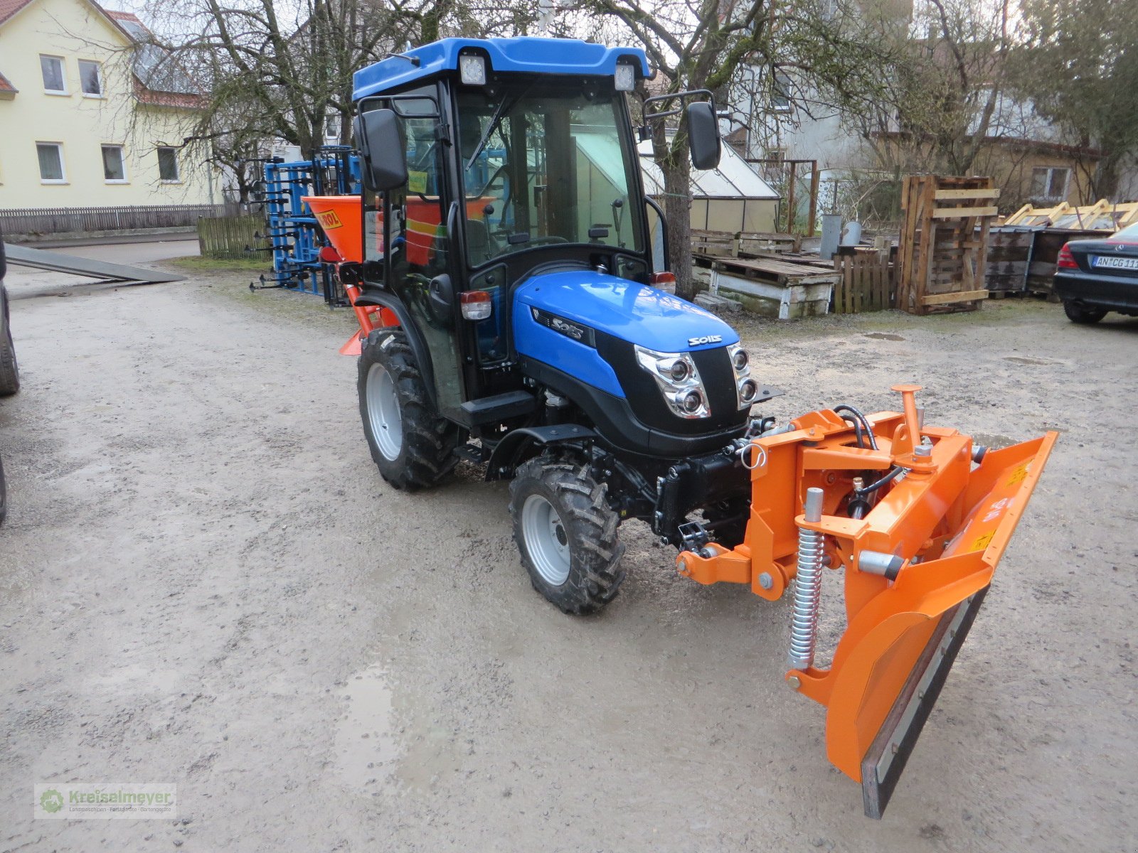 Kommunaltraktor typu Solis 26 m.Winterpaket (Schneeschild + Streuer) SOFORT VERFÜGBAR, Neumaschine w Feuchtwangen (Zdjęcie 4)