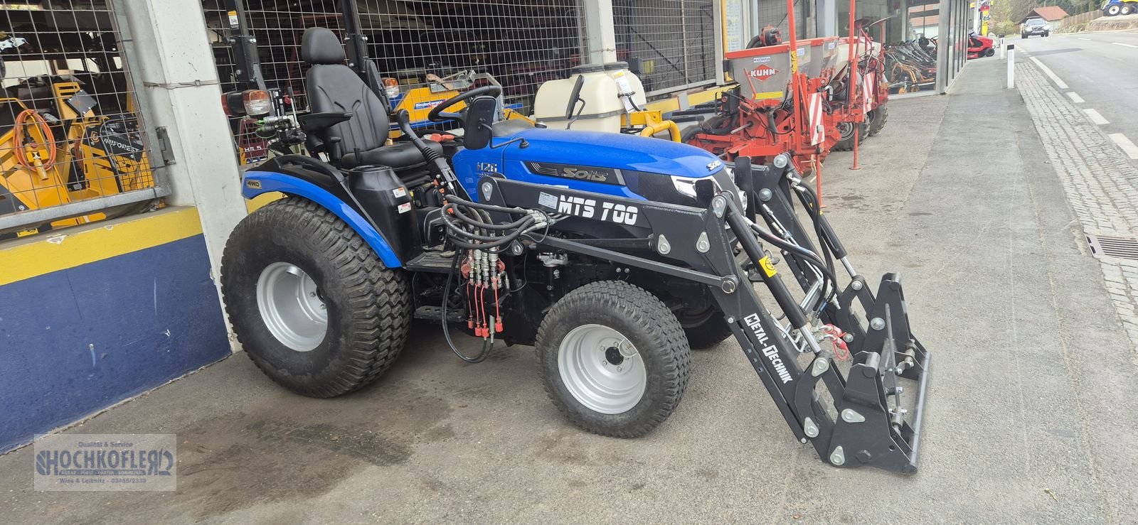 Kommunaltraktor типа Solis H26 HST, Gebrauchtmaschine в Wies (Фотография 3)