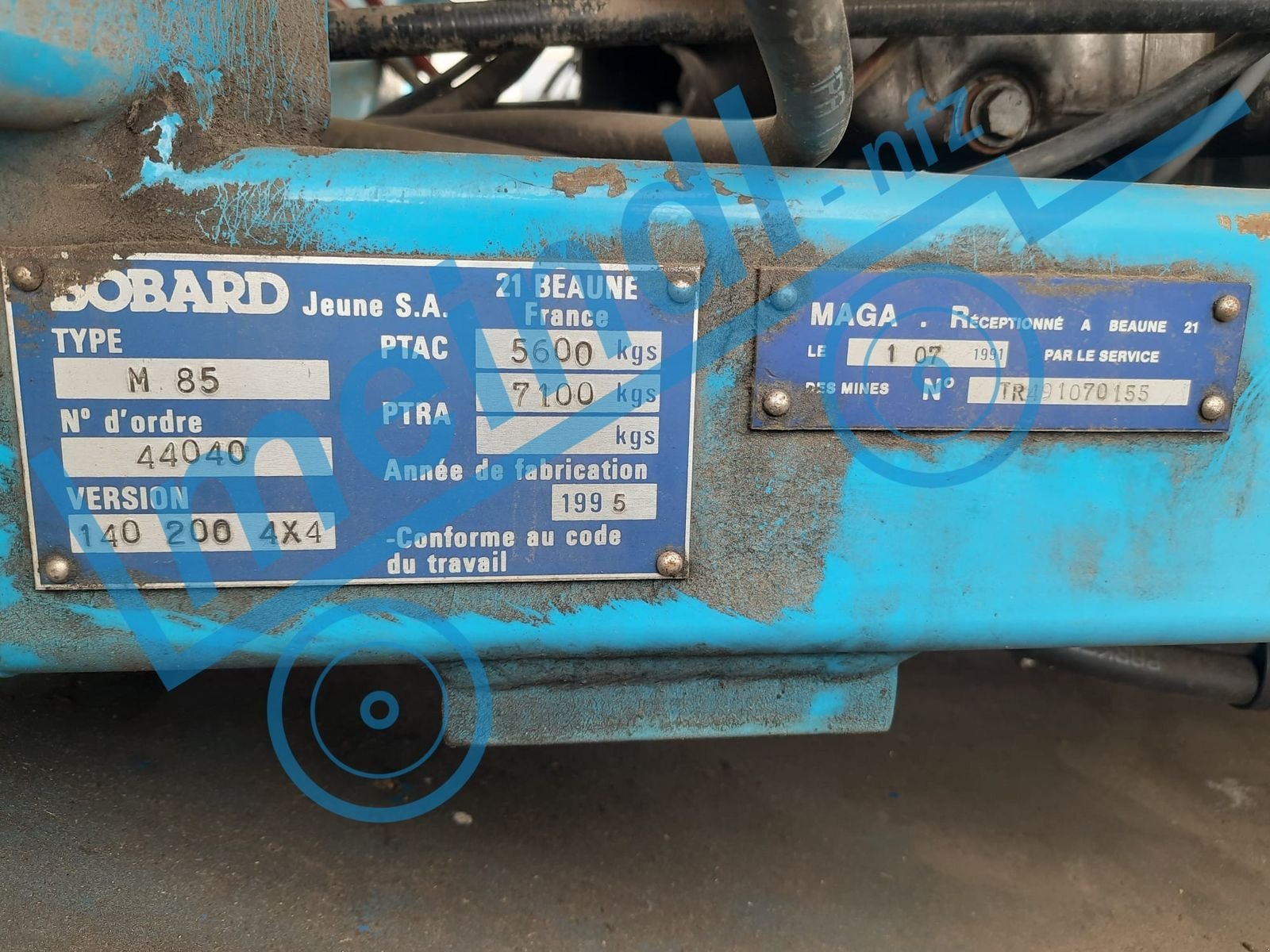 Kommunaltraktor a típus Sonstige Bobard Hochrad Traktor, Gebrauchtmaschine ekkor: Eferding (Kép 8)