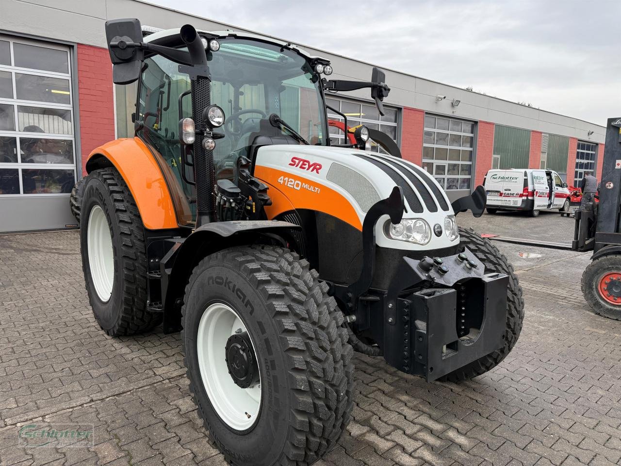 Kommunaltraktor типа Steyr 4120 Multi Kommunal, Neumaschine в Idstein-Wörsdorf (Фотография 2)