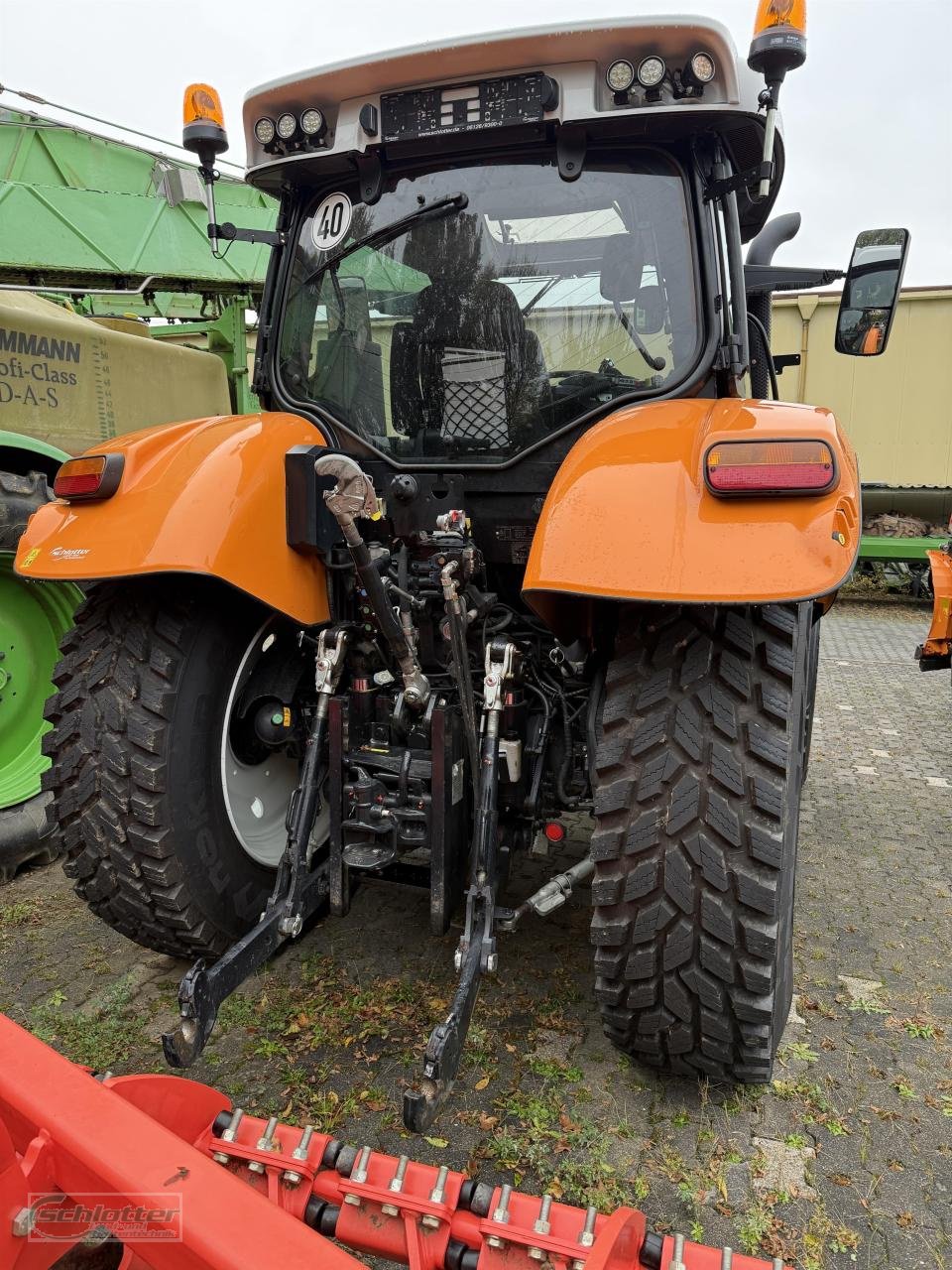 Kommunaltraktor от тип Steyr 4145 Profi CVT Kommunal, Gebrauchtmaschine в Idstein-Wörsdorf (Снимка 4)