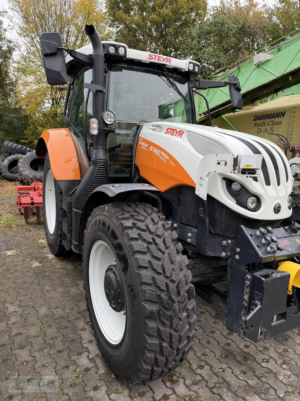 Kommunaltraktor от тип Steyr 4145 Profi CVT Kommunal, Gebrauchtmaschine в Idstein-Wörsdorf (Снимка 5)